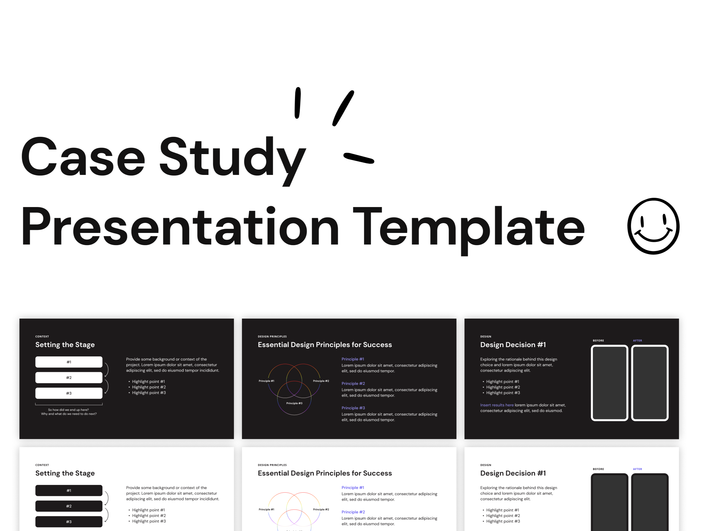 Case Study Presentation Templates